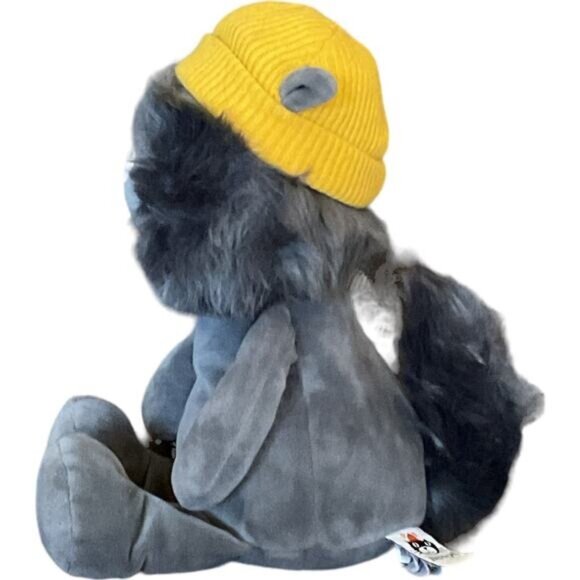 JellyCat Rap Cat Hip Hop Beanie Soft Lovey Baby Plush Doll Stuffed Retired - Picture 6 of 7